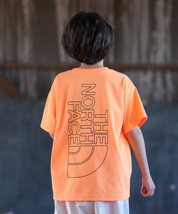 THE NORTH FACE ザ・ノース・フェイス 半袖 Tシャツ キッズ ジュニア 子供 バックプリント NTJ32605