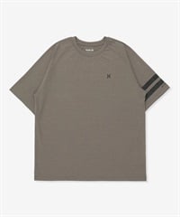 Hurley ハーレー 水着 ラッシュガード 半袖 Tシャツ メンズ UVカット 吸水速乾 水陸両用 MUSS251023(SKHK-M)