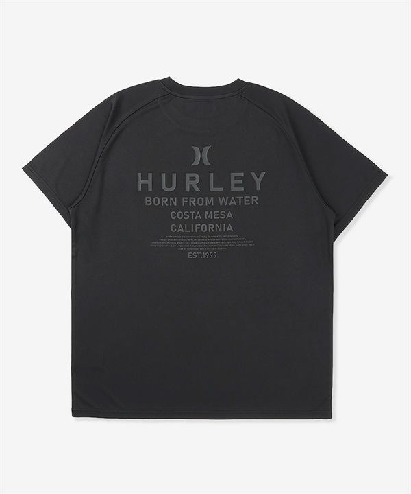 Hurley ハーレー 水着 ラッシュガード 半袖 Tシャツ メンズ UVカット 撥水 速乾 遮熱 MSRG261058