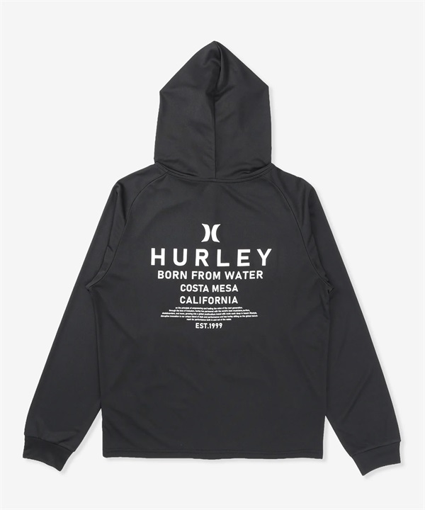Hurley ハーレー 水着 ラッシュガード ジップアップ パーカー メンズ UVカット 撥水 速乾 遮熱 MSRG261060