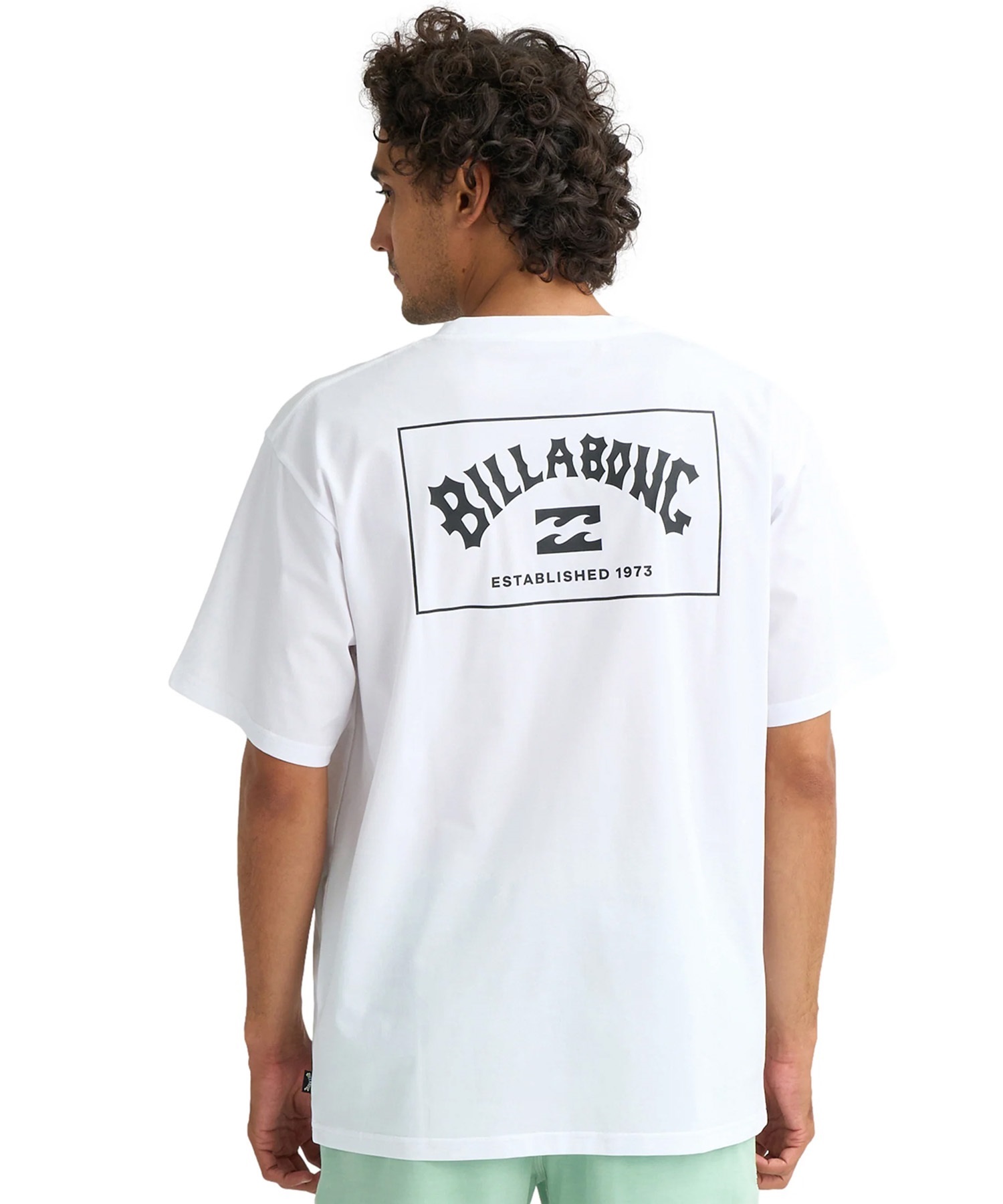 BILLABONG ビラボン 水着 ラッシュガード 半袖 Tシャツ メンズ 水陸両用 UVカット 吸水速乾 SURF FLEX TEE BG011858(WHT-M)