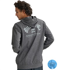 BILLABONG ビラボン 水着 ラッシュガード ジップアップ パーカー メンズ 水陸両用 UVカット 吸水速乾 SURF FLEX ZIP BG011860(BKH-M)