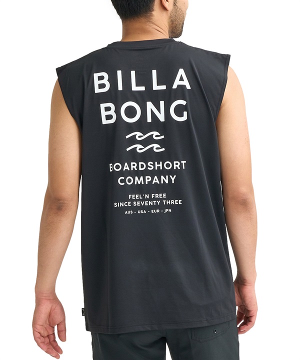 BILLABONG ビラボン 水着 ラッシュガード タンクトップ メンズ バックプリント UVカット 水陸両用 BG011869