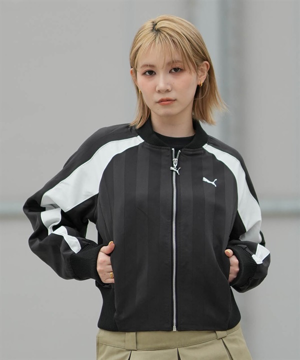 PUMA プーマ ジャージ トラックジャケット レディース ロゴ FUTURE.PUMA.ARCHIVE JKT 636853