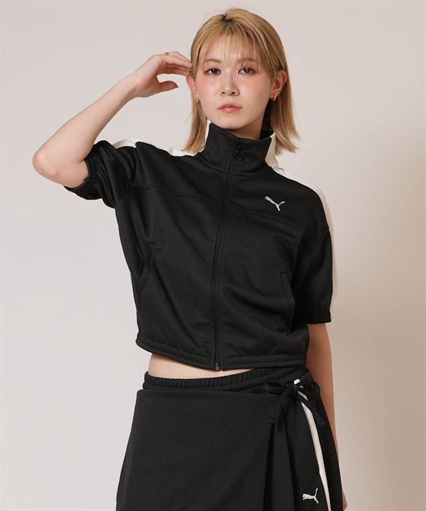 PUMA プーマ ジャージ トラックジャケット レディース T7 ショートスリーブ JKT FZ 636871