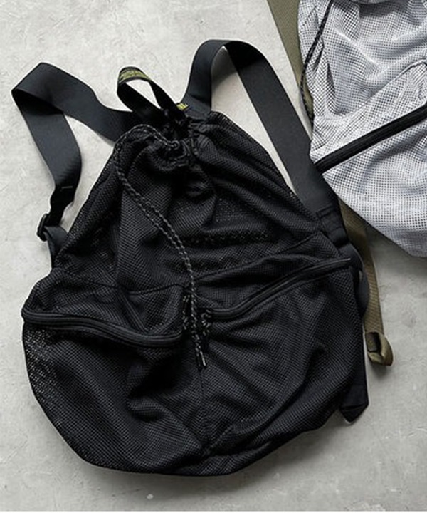 HEMING'S ヘミングス バックパック リュック メッシュ WKDMESH DW PACK BLK 7915904