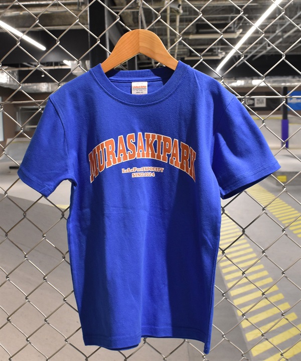 ららぽーとEXPOCITY店限定 キッズ ジュニア 子供 半袖 Tシャツ カレッジロゴ 26EXPO-1K ムラサキスポーツ限定