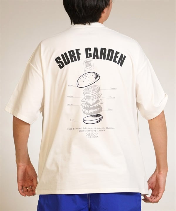 MURASAKI ムラサキ 半袖 Tシャツ メンズ バックプリント SG BURGER TEE MSK6S-2101 ムラサキスポーツ限定