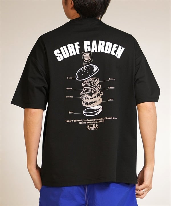 MURASAKI ムラサキ 半袖 Tシャツ メンズ バックプリント SG BURGER TEE MSK6S-2101 ムラサキスポーツ限定