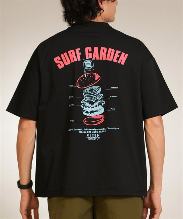 MURASAKI ムラサキ 半袖 Tシャツ メンズ バックプリント SG BURGER TEE MSK6S-2101 ムラサキスポーツ限定