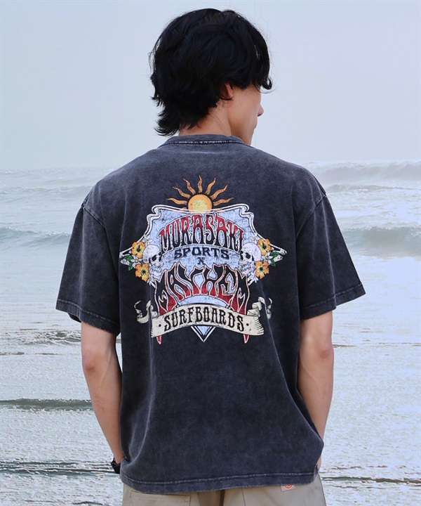 MURASAKI ムラサキ × LOST ロスト コラボレーション 半袖 Tシャツ メンズ M LM6S-2101  ムラサキスポーツ限定
