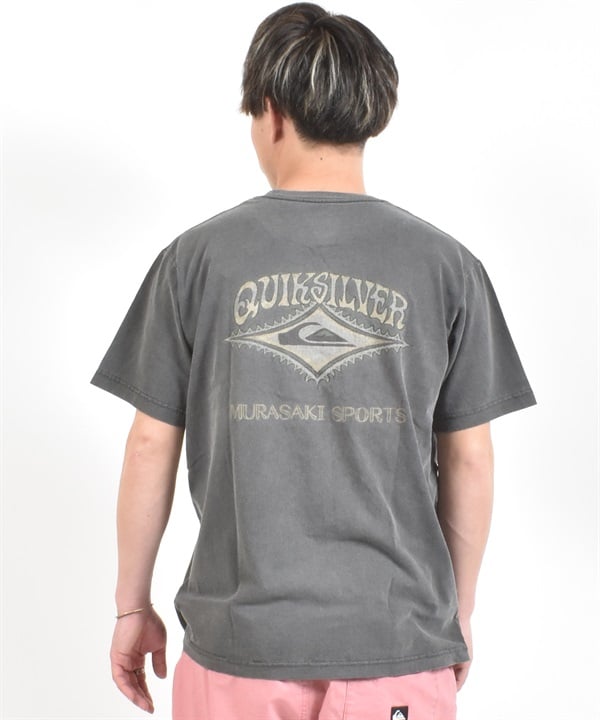 MURASAKI ムラサキ × QUIKSILVER クイックシルバー コラボレーション 半袖 Tシャツ メンズ BG01AU43 ムラサキスポーツ限定