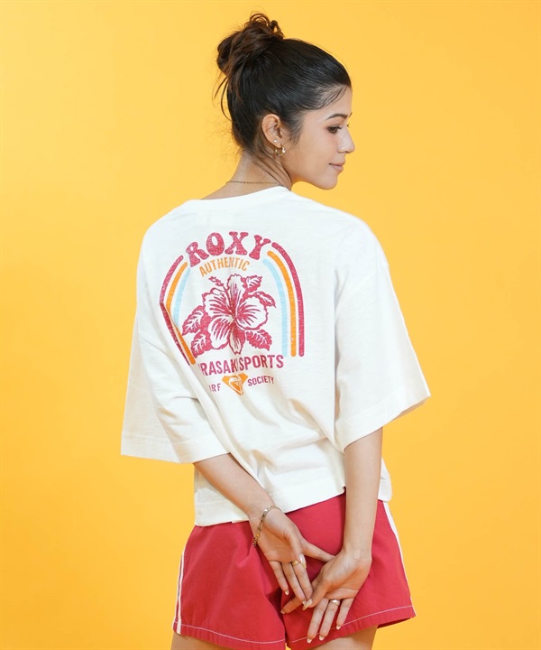 MURASAKI ムラサキ × ROXY ロキシー 半袖 コラボレーション Tシャツ RST262651M ムラサキスポーツ限定