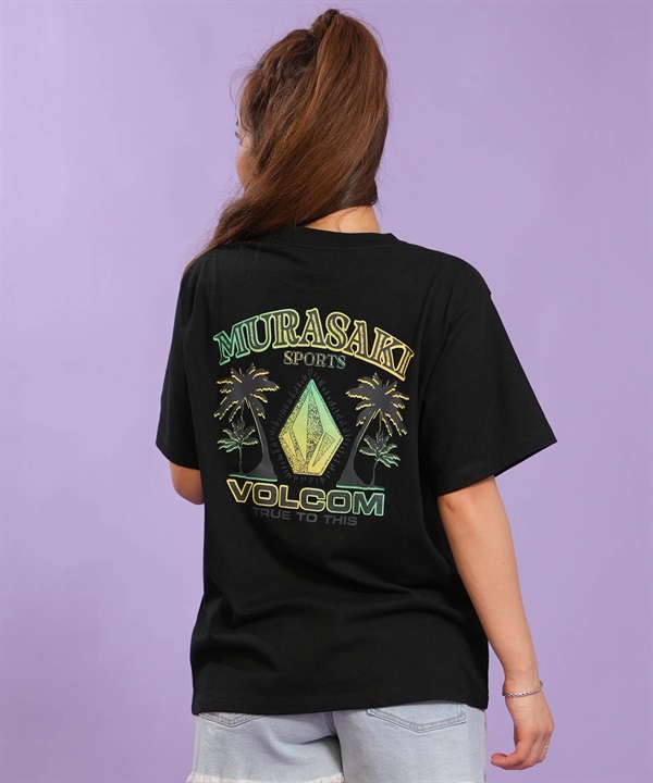 MURASAKI ムラサキ × VOLCOM ボルコム 半袖 コラボレーション Tシャツ BG05CU02 ムラサキスポーツ限定