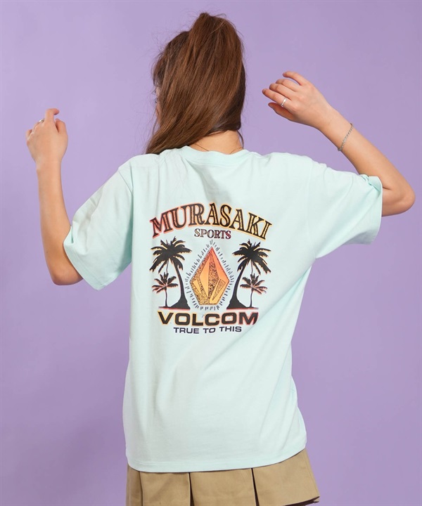 MURASAKI ムラサキ × VOLCOM ボルコム 半袖 コラボレーション Tシャツ BG05CU02 ムラサキスポーツ限定