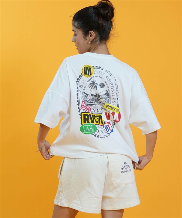 MURASAKI ムラサキ × RVCA ルーカ コラボレーション Tシャツ BG04CP01 ムラサキスポーツ限定