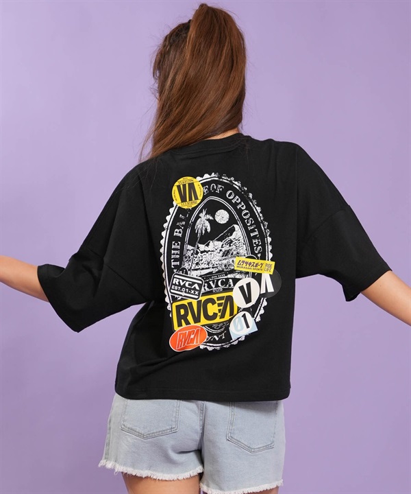 MURASAKI ムラサキ × RVCA ルーカ コラボレーション Tシャツ BG04CP01 ムラサキスポーツ限定