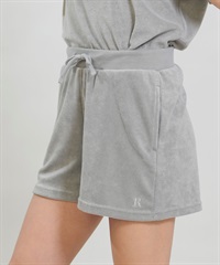 RIKKA FEMME リッカファム ハーフパンツ ショートパンツ レディース パイルショーツ セットアップ対応 RF6S-3304(GRY-FREE)