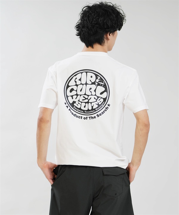 RIP CURL リップカール 水着 ラッシュガード 半袖 Tシャツ メンズ WETTI PASSAGE ICON RASH RCM6S-4304