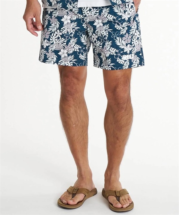 REEF リーフ ハーフパンツ ショートパンツ メンズ ジャムショーツ UVカット 抗菌防臭 ストレッチ 塩素対応 水陸両用 セットアップ対応 EBS262014