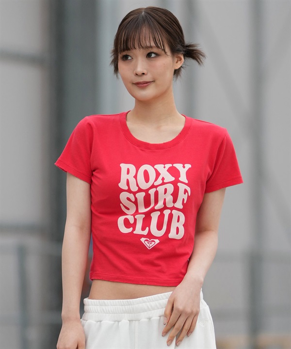 ROXY ロキシー 半袖 Tシャツ レディース チビT 丈短め クロップド丈 RST261086