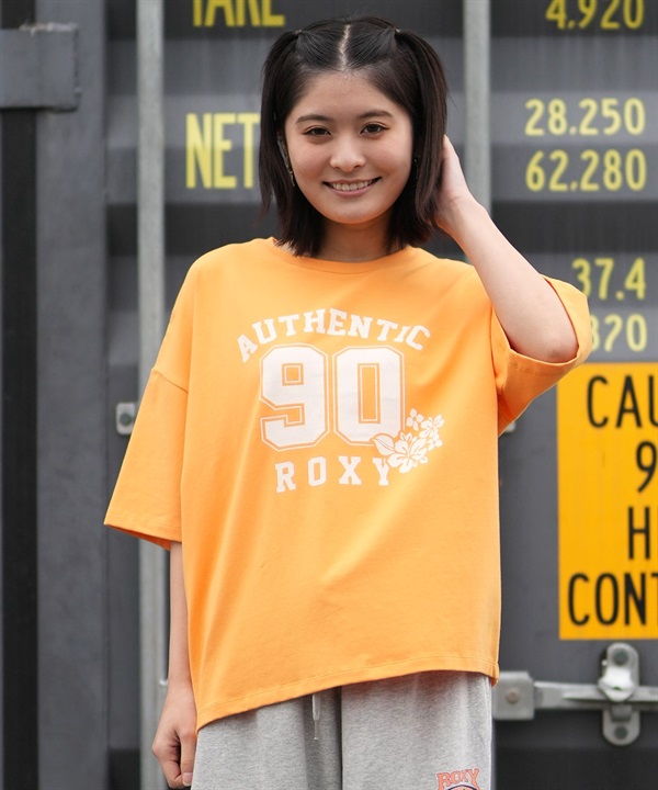 ROXY ロキシー 半袖 Tシャツ レディース フロントプリント RST261641M ムラサキスポーツ限定