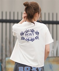 ROXY ロキシー 半袖 Tシャツ レディース WATER SUN AND SURF T RST261642M ムラサキスポーツ限定(NAT-M)