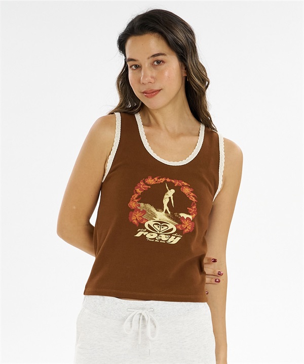 ROXY ロキシー タンクトップ レディース レース リブ ROXY by ULALA TANK RSL262604T