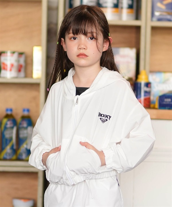 ROXY ロキシー ジャケット キッズ フードラッシュガード MINI SALTY SQUAD HOODIE TLY261652M