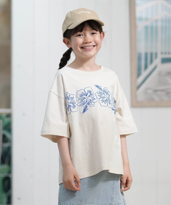 ROXY ロキシー 半袖 Tシャツ キッズ ジュニア MINI BREAK LINE TST262061