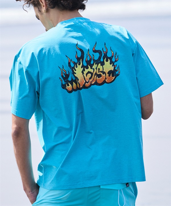 LOST ロスト 水着 ラッシュガード メンズ 半袖 Tシャツ UVカット 速乾 ストレッチ 水陸両用 LM6S-4302