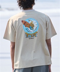 LOST ロスト 水着 ラッシュガード メンズ 半袖 Tシャツ UVカット 速乾 ストレッチ 水陸両用 LM6S-4305(CHINO-M)