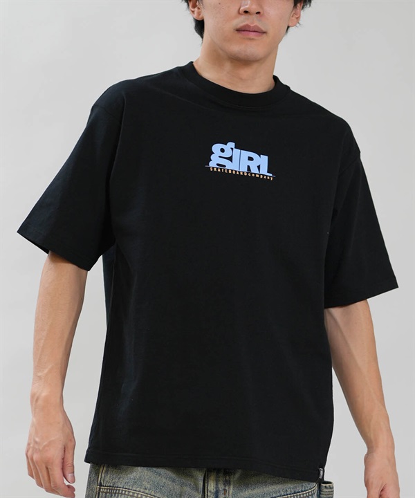 GIRL ガール 半袖 Tシャツ メンズ ロゴ GR26STM05 ムラサキスポーツ限定