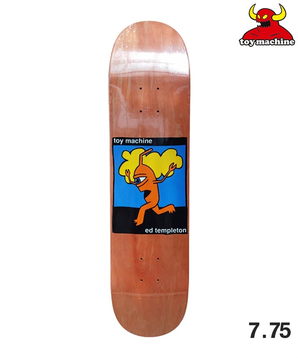 TOY MACHINE トイマシーン スケートボード デッキ 7.75inch TEMPLETON EARLY SECT 初心者 スケボー