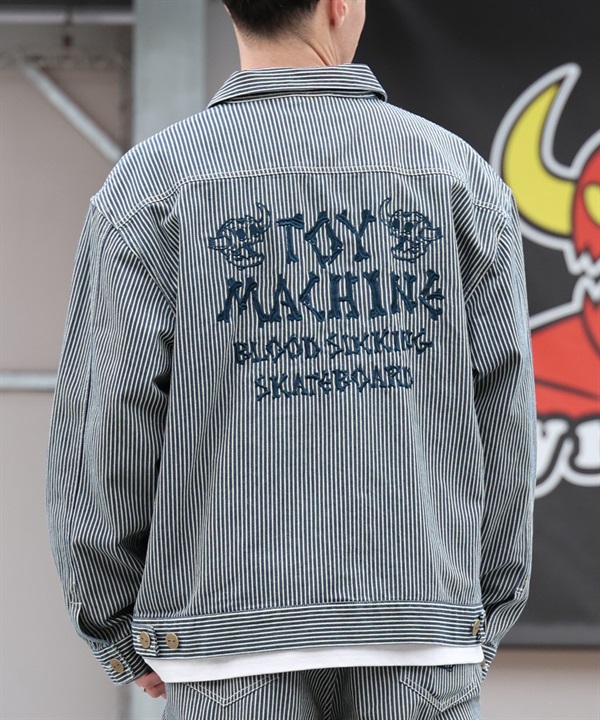 TOY MACHINE トイマシーン アウター メンズ デニム ジャケット MTMPGJK1