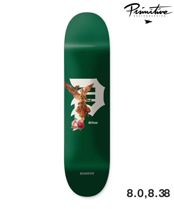 PRIMITIVE プリミティブ スケートボード デッキ 8.0inch 8.25inch SILVAS VICTORY 初心者 おすすめ