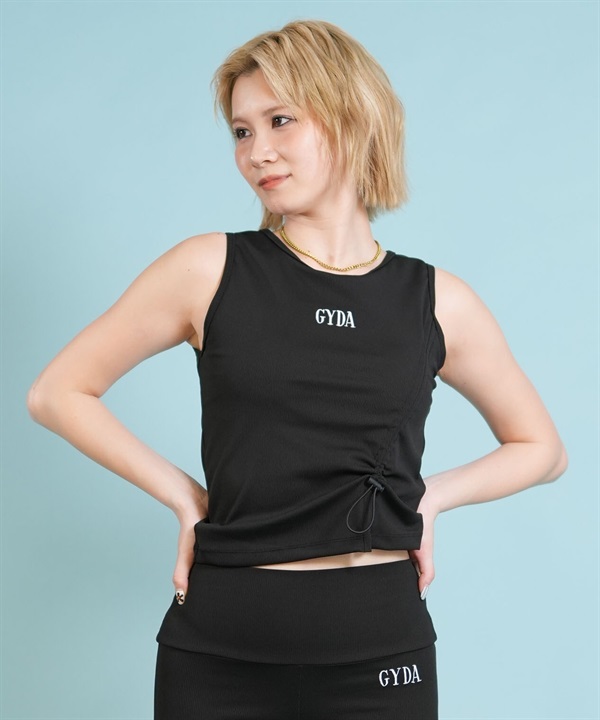 GYDA ジェイダ ブラトップ タンクトップ レディース 水陸両用 リブ ドロスト 414500 ムラサキスポーツ限定
