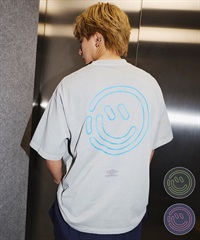 UMBRO アンブロ × ALAN SHIRAHAMA 半袖 Tシャツ UM26SSAL-CS01(C.GRAY-M)