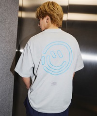 UMBRO アンブロ × ALAN SHIRAHAMA 半袖 Tシャツ UM26SSAL-CS01(L.GRAY-M)