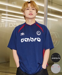 UMBRO アンブロ × ALAN SHIRAHAMA ゲームシャツ 半袖 Tシャツ UM26SSAL-GS01(BLACK-M)