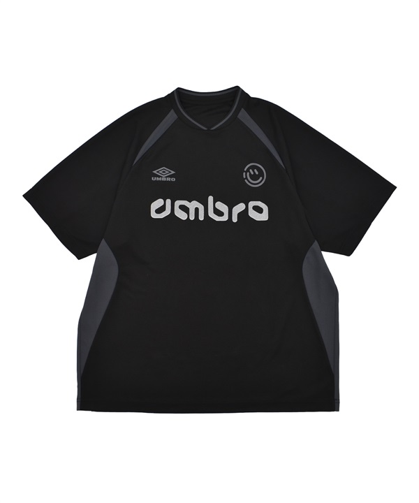 UMBRO アンブロ × ALAN SHIRAHAMA ゲームシャツ 半袖 Tシャツ UM26SSAL-GS01(BLACK-M)