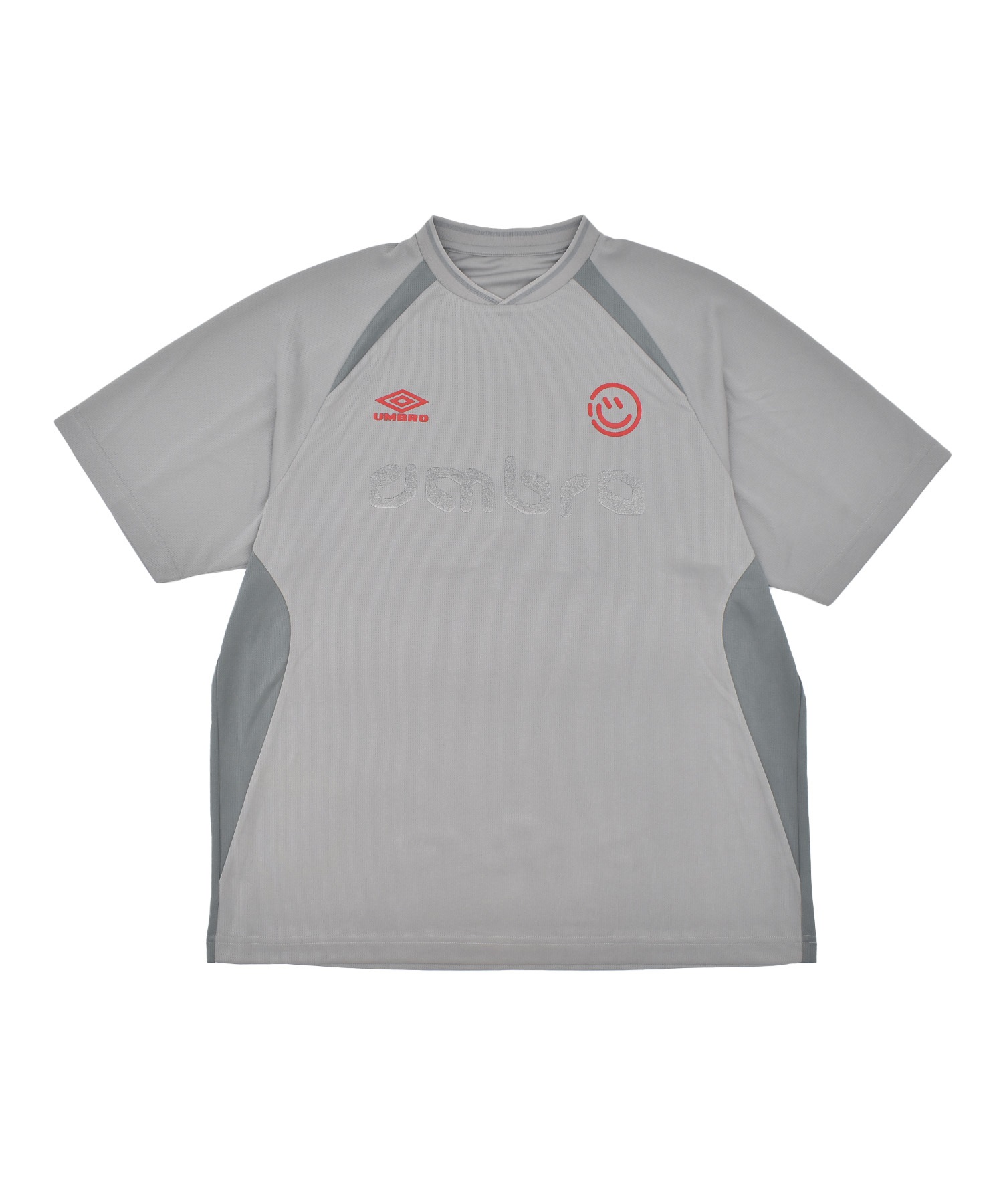 UMBRO アンブロ × ALAN SHIRAHAMA ゲームシャツ 半袖 Tシャツ UM26SSAL-GS01(L.GRAY-M)