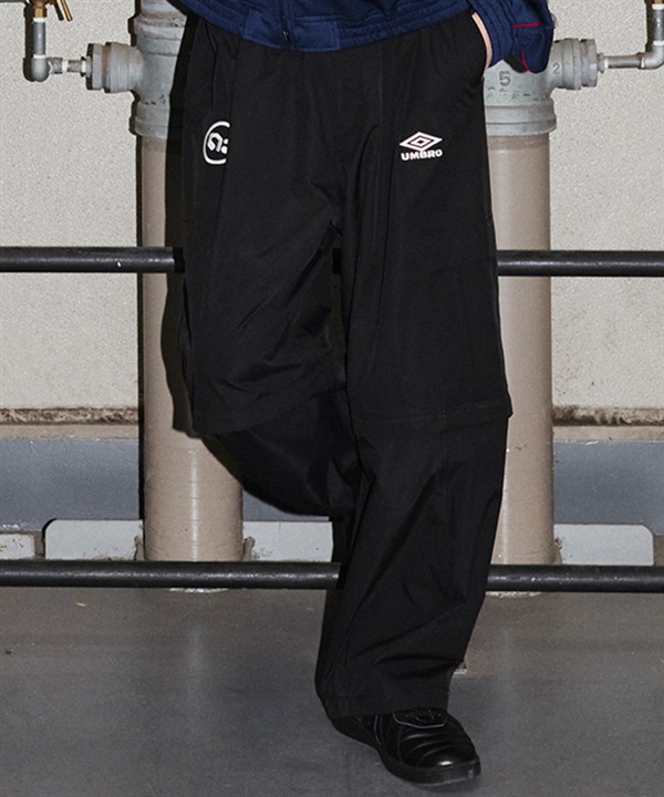 UMBRO アンブロ × ALAN SHIRAHAMA デタッチャブル カーゴパンツ UM26SSAL-PT02(BLACK-M)