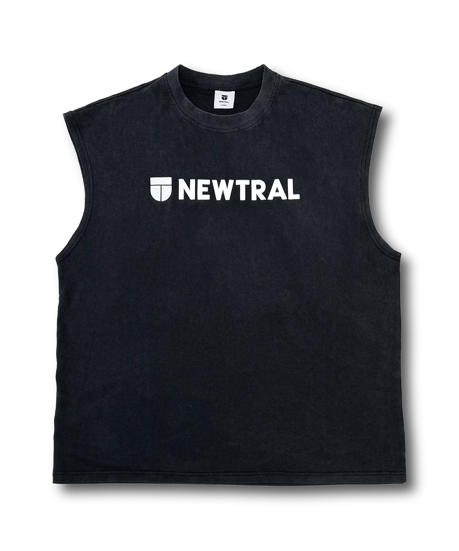 NEWTRAL ニュートラル タンクトップ メンズ ロゴ NT2262009(BLK-M)