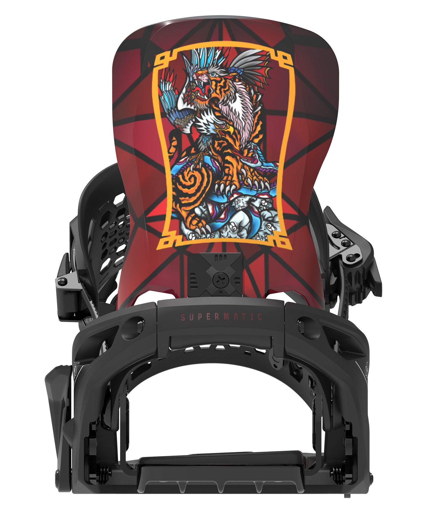 BENTMETAL ベントメタル ライトニングスーパーマチック LIGHTNING SUPERMATIC スノーボード バインディング ビンディング ユニセックス 26-27 早期購入(BK/RD-M)