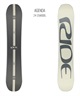 RIDE ライド アジェンダ スノーボード 板 メンズ 24-25 LL A26 セットアイテム対象(ONECOLOR-149cm)