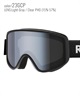 REVOLT リボルト FLAT LIGHT FRAME RC 調光レンズ 平面レンズ スノーボード ゴーグル ユニセックス ムラサキスポーツ 24-25モデル LL J17(24BCP-ONESIZE)