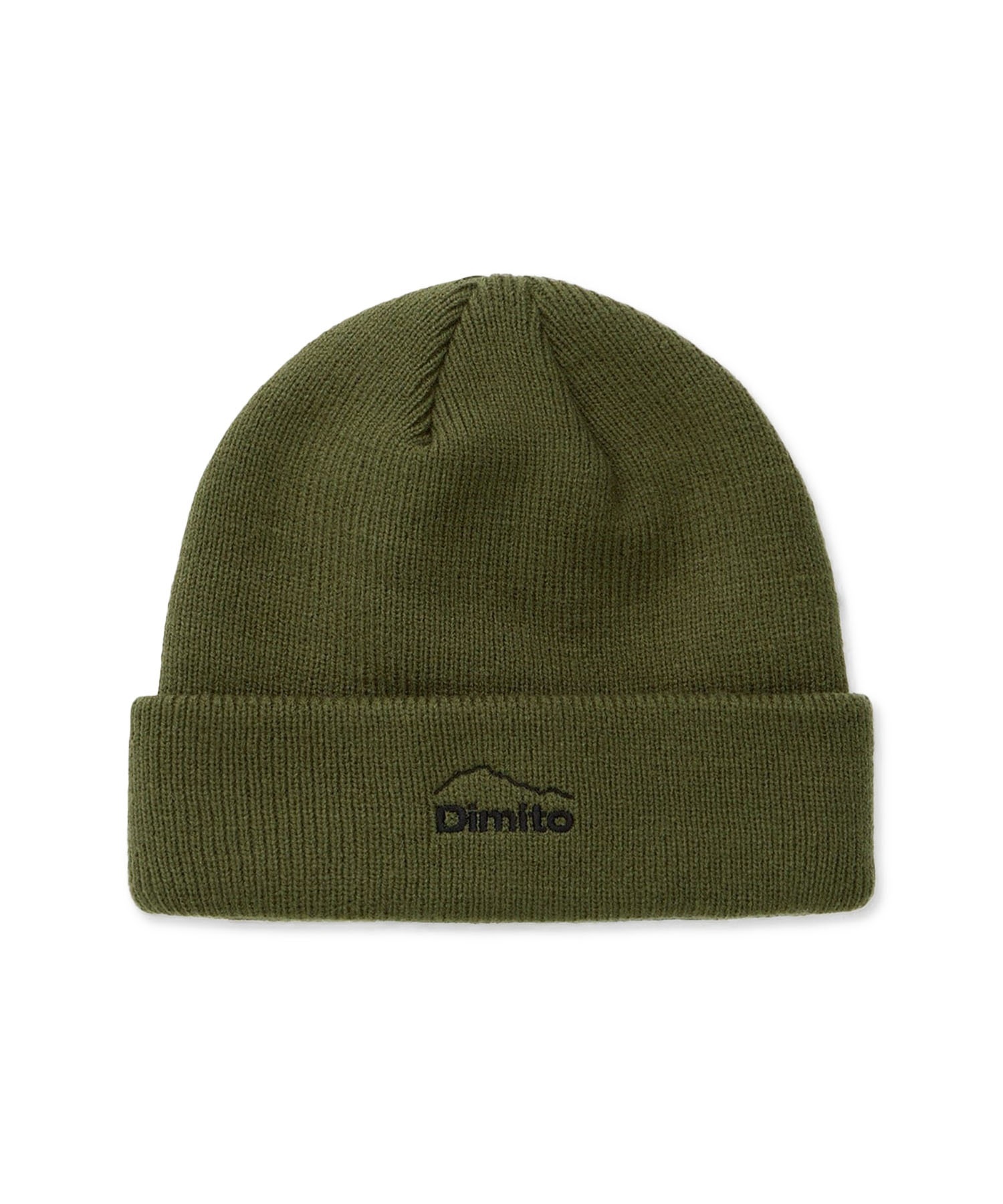 DIMITO ディミト DMT LOGO BEANIE スノーボード ビーニー ユニセックス ムラサキスポーツ 24-25モデル LL J3(WHITE-ONESIZE)