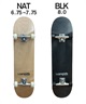 THREE WEATHER スリーウェザー コンプリートセット 6.75～8.0inch I COMPLETE アイ コンプリートSBMR69190123 大人 子供(BK-8inch)