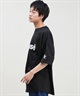 DEVILUSE デビルユース メンズ ラッシュガード 半袖 Tシャツ オーバーサイズ 水陸両用 ムラサキスポーツ限定 243OO1ST301DU(WHT-M)